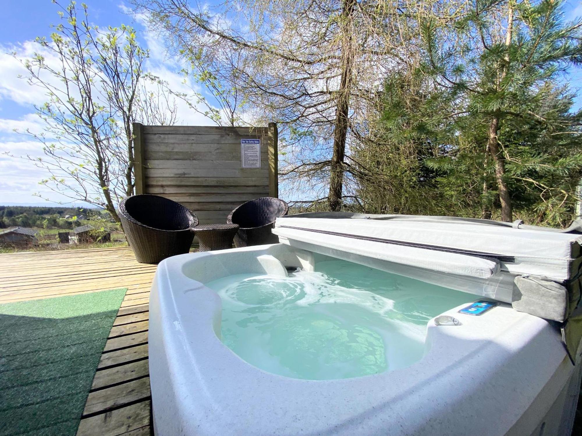 فيلا Blair Tiny House With Private Hot Tub - Fife - Loch Leven - Lomond Hills دنفرملاين المظهر الخارجي الصورة